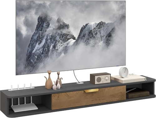 Floating cabinet unit wall - tv,