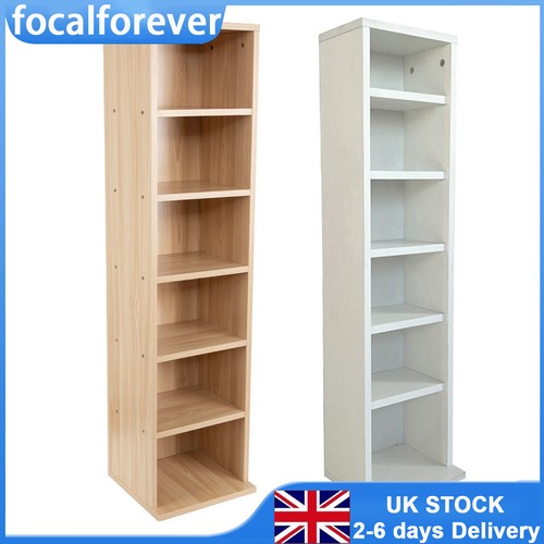Tier wooden dvd - 6-tier, cd