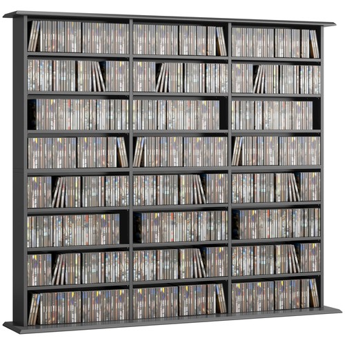 Homcom dvd storage - homcom, media