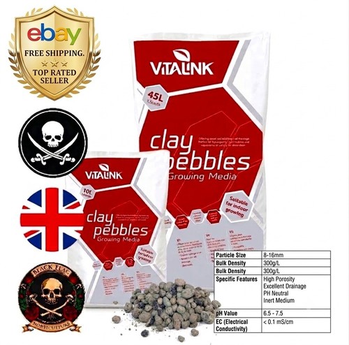 Vitalink clay pebbles 10l 45l - pebbles, 10l-45l