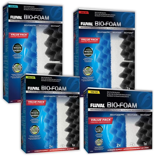 Fluval bio foam media - bio-foam, 6
