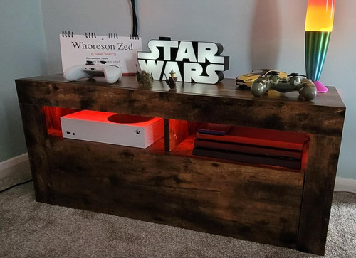 Stand with led lights small - stand,