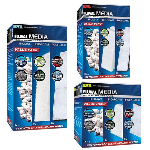 Fluval filter media 6 - u3, u4