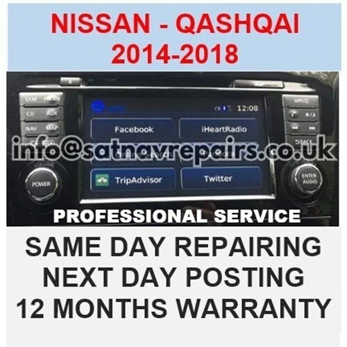 Nissan qashqai media unit - nissan,