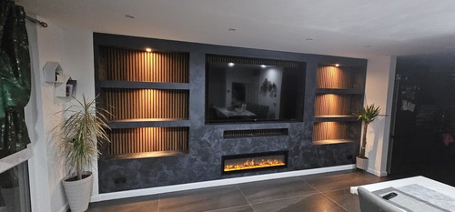 Bespoke media wall - bespoke, /