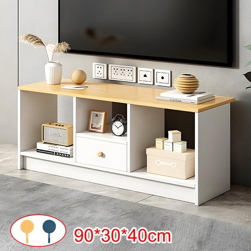 90cm wooden storage - wooden, tv